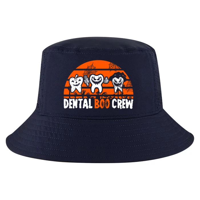 Dental Boo Crew Dentist Halloween Costume Dental Squad Gift Cool Comfort Performance Bucket Hat