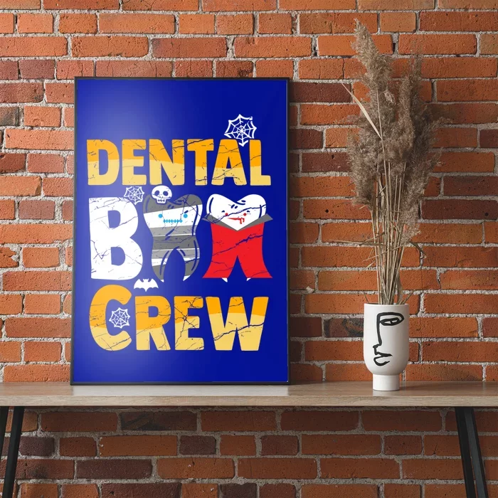 Dental Boo Crew For Dentist And Halloween Dental Assistant Gift Poster