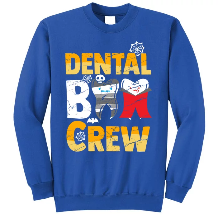 Dental Boo Crew For Dentist And Halloween Dental Assistant Gift Tall Sweatshirt