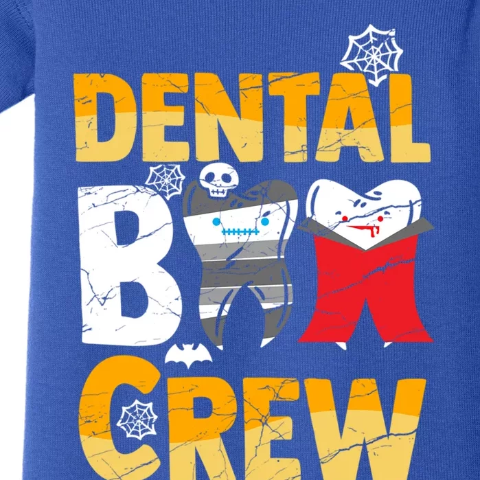 Dental Boo Crew For Dentist And Halloween Dental Assistant Gift Baby Bodysuit