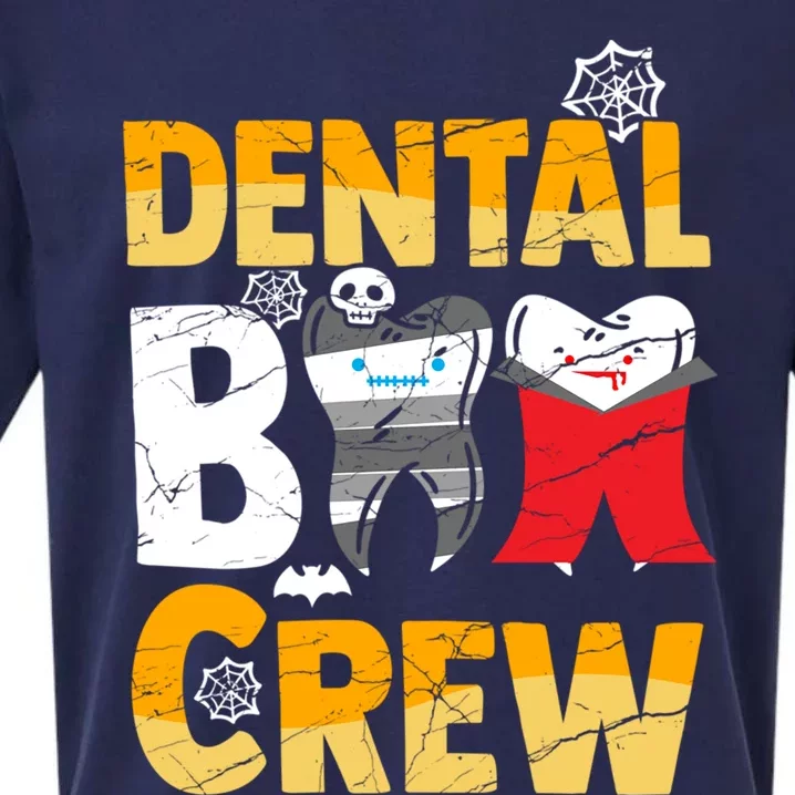 Dental Boo Crew For Dentist And Halloween Dental Assistant Gift Sueded Cloud Jersey T-Shirt