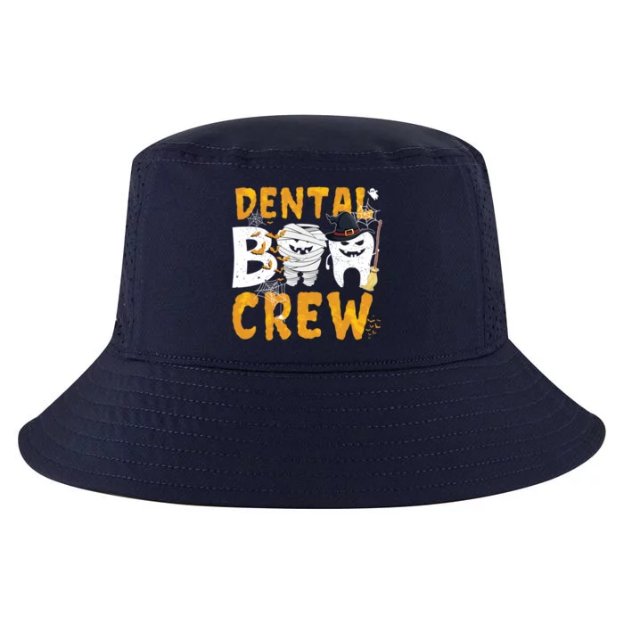 Dental Boo Crew Funny Dentist Assistant Halloween Costume Gift Cool Comfort Performance Bucket Hat