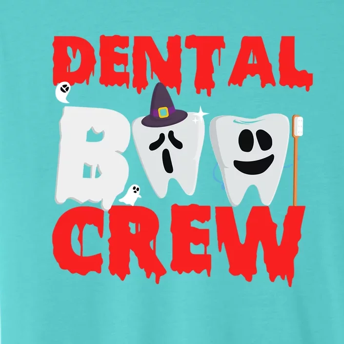 Dental Boo Crew Funny Dentist Assistant Halloween Costume Gift ChromaSoft Performance T-Shirt