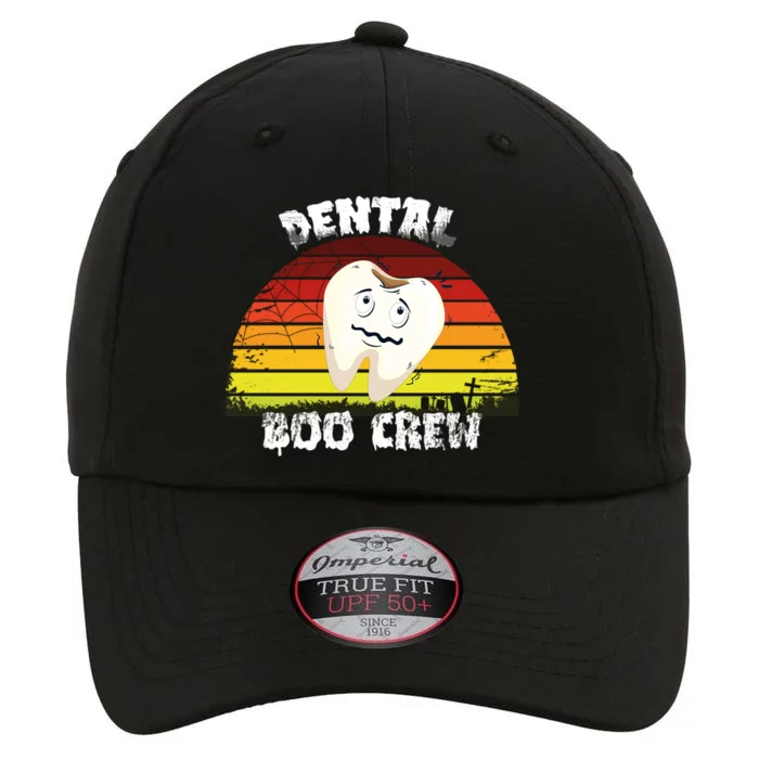 Dental Boo Crew Funny Dentist Halloween Costume Vintage Gift The Original Performance Cap