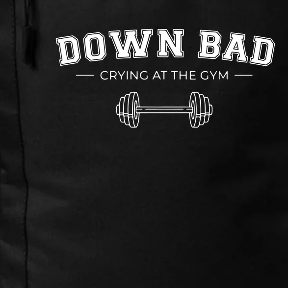 Down Bad Crying At The Gym Daily Commute Backpack