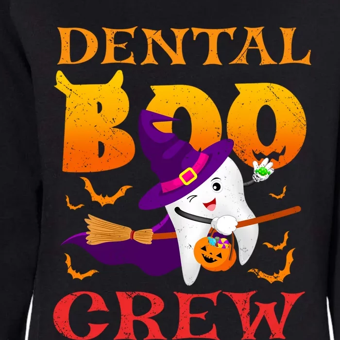 Dental Boo Crew Funny Dentists Halloween Costume Matching Meaningful Gift Womens California Wash Sweatshirt