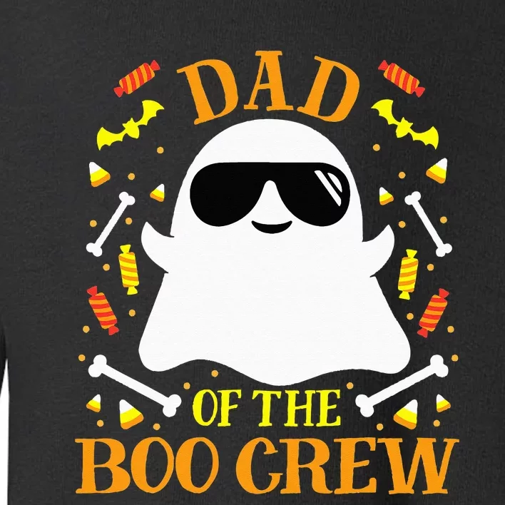 Dad Boo Crew Ghost Matching Family Set Group Halloween Toddler Sweatshirt