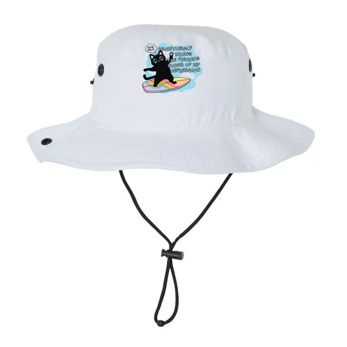 Depressed Black Cat Legacy Cool Fit Booney Bucket Hat