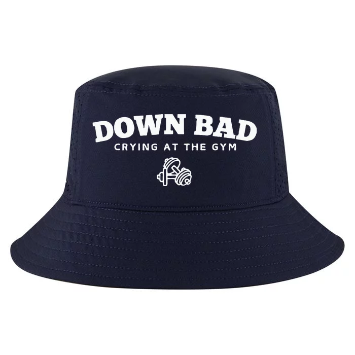 Down Bad Crying At The Gym Cool Comfort Performance Bucket Hat