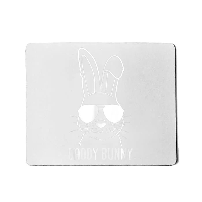 Daddy Bunny Cute Bunny Face Matching Family Easter Shirt Mousepad