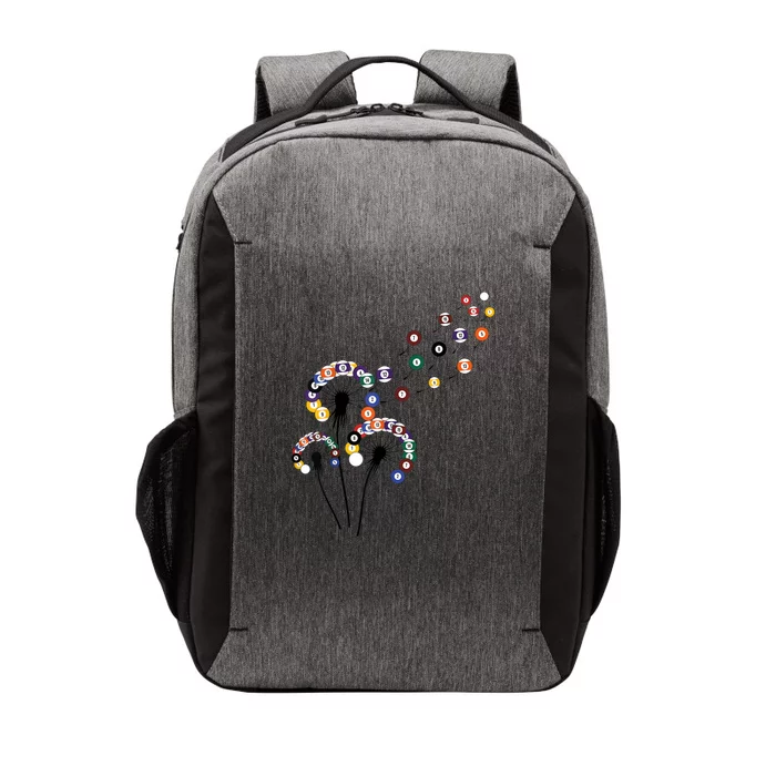 Dandelion Billiard Cute Billiard Player Snooker Gift Vector Backpack