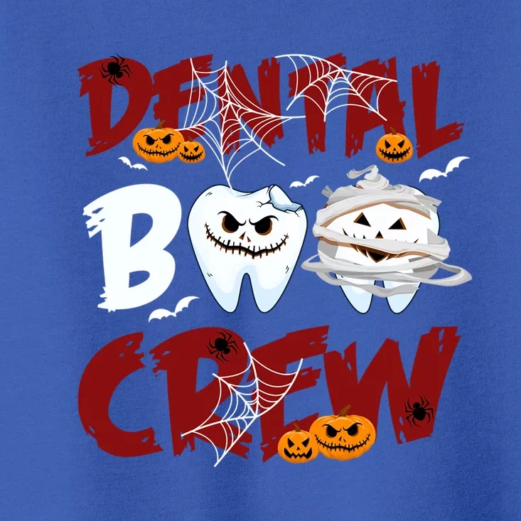 Dental Boo Crew Halloween Funny Dentist Assistant Gift Toddler T-Shirt