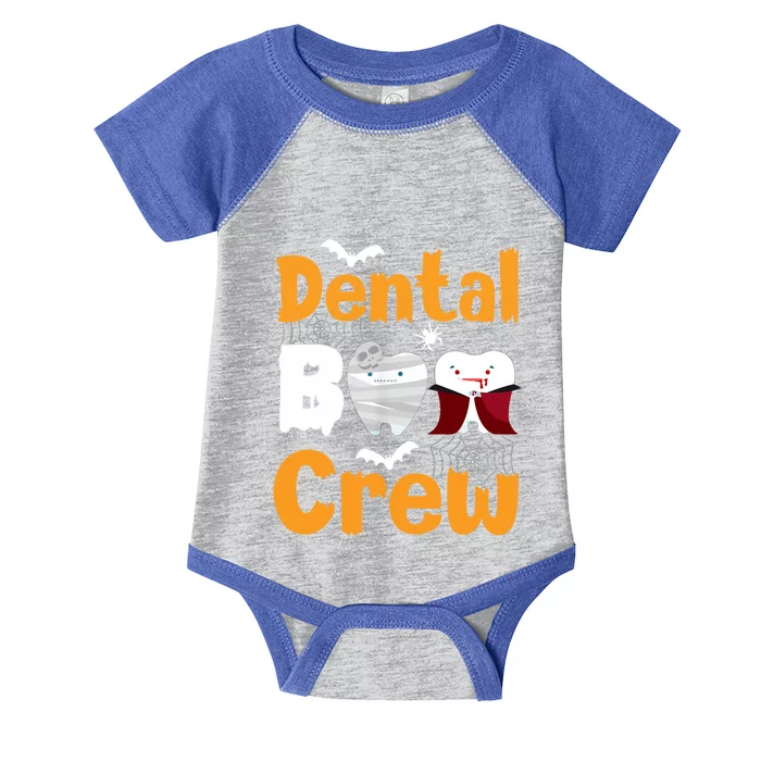 Dental Boo Crew Halloween Funny Dentist Assistant Gift Infant Baby Jersey Bodysuit