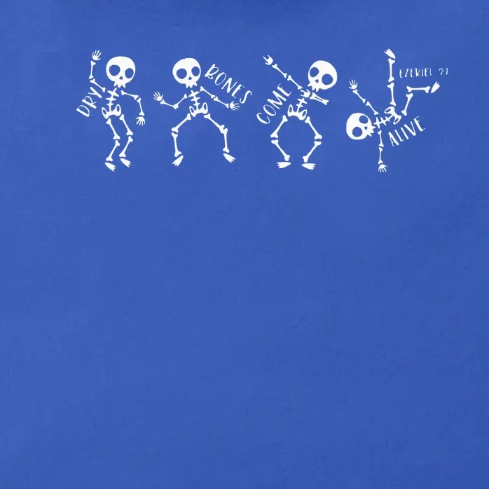 Dry B.ones Come Alive Relaxed Funny Skeleton Dancing Zip Tote Bag