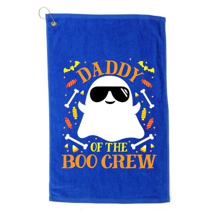 Daddy Boo Crew Ghost Matching Family Set Group Dad Halloween Gift Platinum Collection Golf Towel