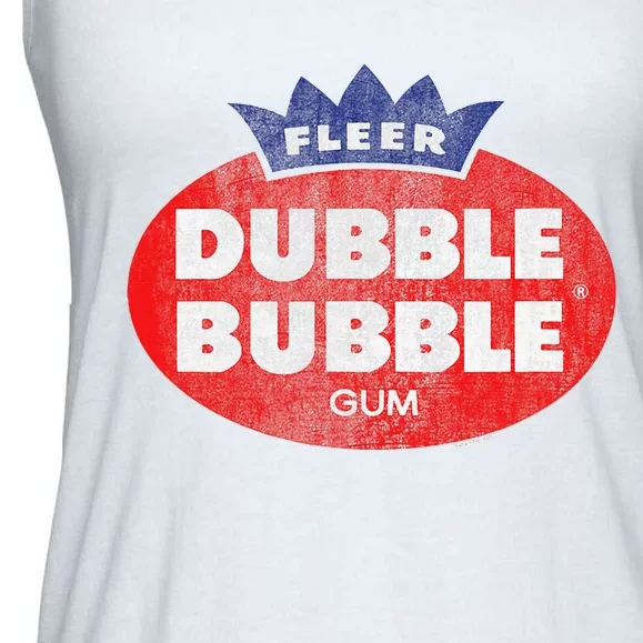 Dubble Bubble Classic Oval Ladies Essential Flowy Tank