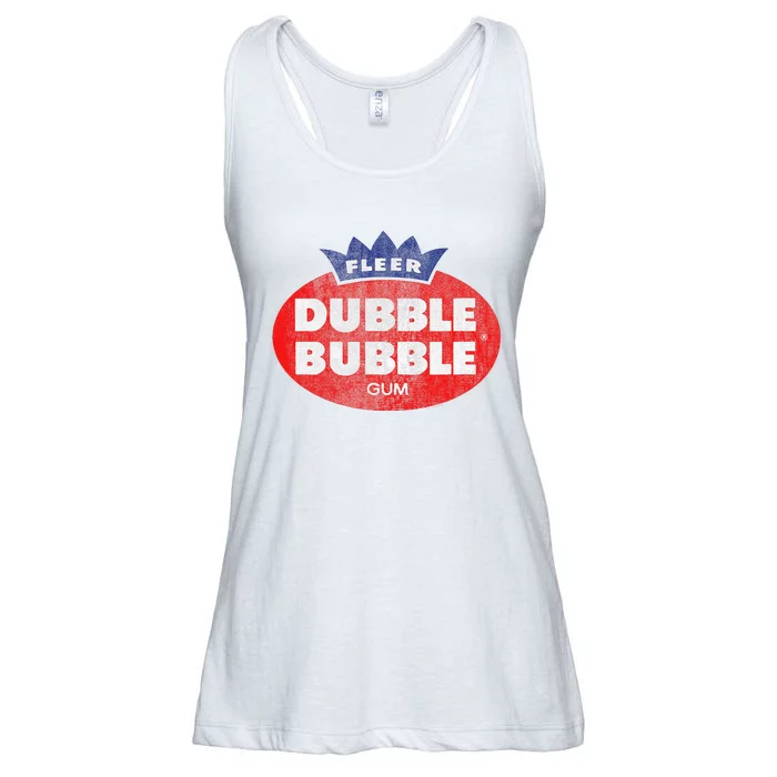 Dubble Bubble Classic Oval Ladies Essential Flowy Tank