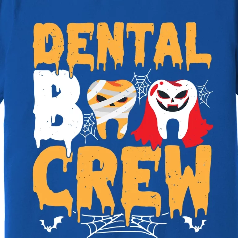 Dental Boo Crew Spooky Dentist Squad Dental Practitioner Meaningful Gift Premium T-Shirt