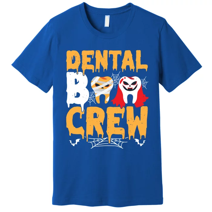 Dental Boo Crew Spooky Dentist Squad Dental Practitioner Meaningful Gift Premium T-Shirt