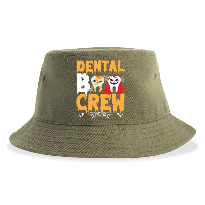 Dental Boo Crew Spooky Dentist Squad Dental Practitioner Meaningful Gift Sustainable Bucket Hat