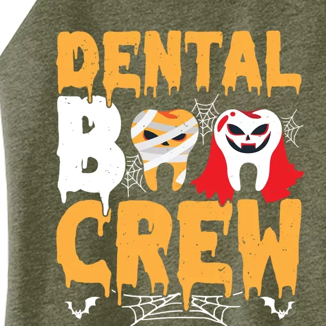 Dental Boo Crew Spooky Dentist Squad Dental Practitioner Meaningful Gift Women’s Perfect Tri Rocker Tank