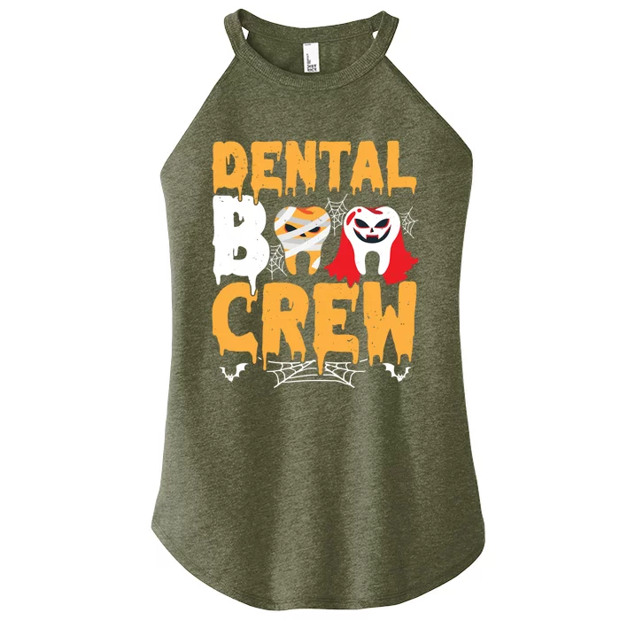 Dental Boo Crew Spooky Dentist Squad Dental Practitioner Meaningful Gift Women’s Perfect Tri Rocker Tank