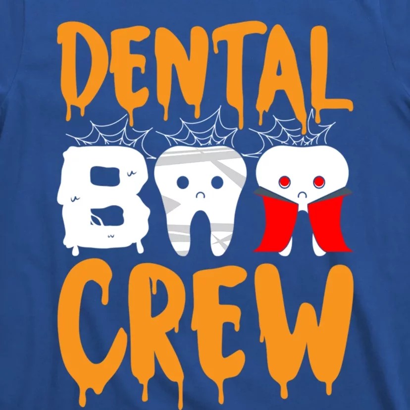 Dental Boo Crew Spooky Halloween Teeth Dental Assistant Cute Gift T-Shirt