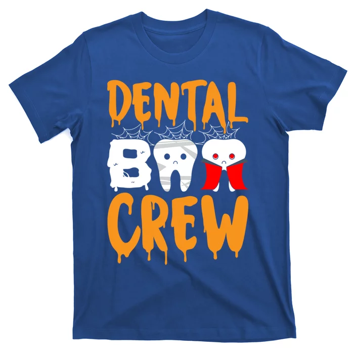 Dental Boo Crew Spooky Halloween Teeth Dental Assistant Cute Gift T-Shirt