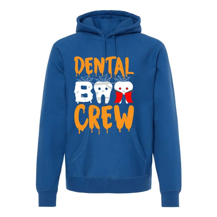 Dental Boo Crew Spooky Halloween Teeth Dental Assistant Cute Gift Premium Hoodie