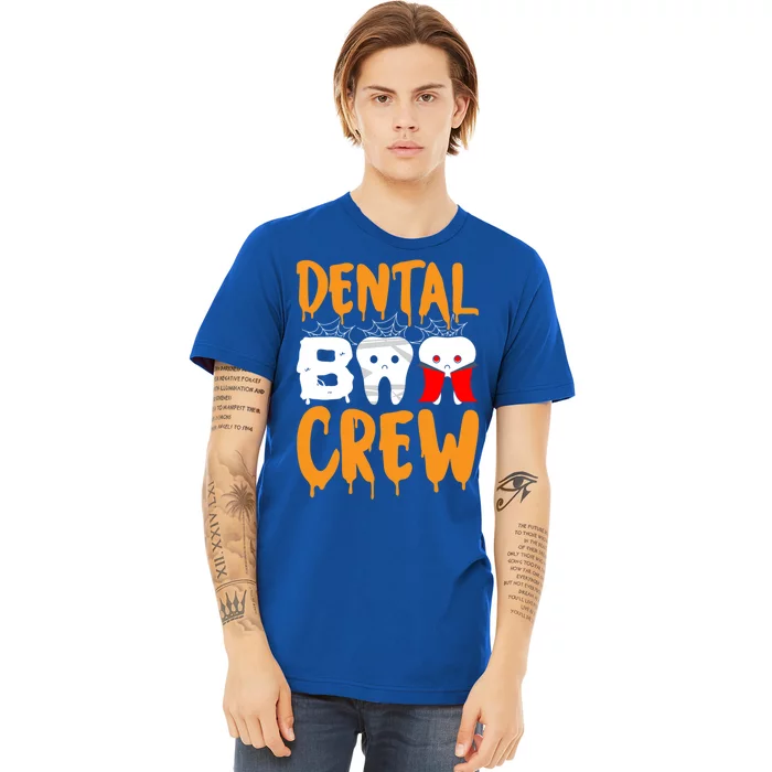 Dental Boo Crew Spooky Halloween Teeth Dental Assistant Cute Gift Premium T-Shirt