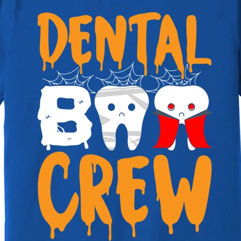 Dental Boo Crew Spooky Halloween Teeth Dental Assistant Cute Gift Premium T-Shirt