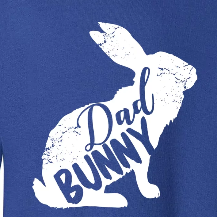 Dad Bunny Cute Matching Easter Gift Gift Toddler Sweatshirt