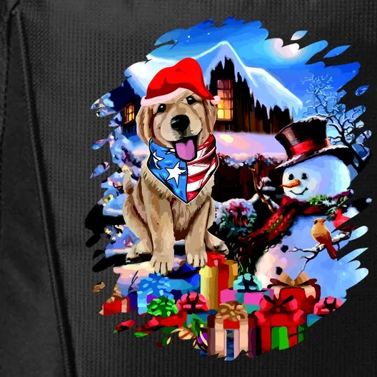 Dog's Best Christmas City Backpack