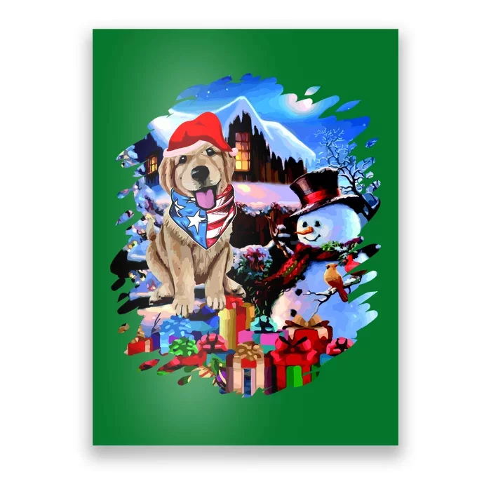 Dog's Best Christmas Poster