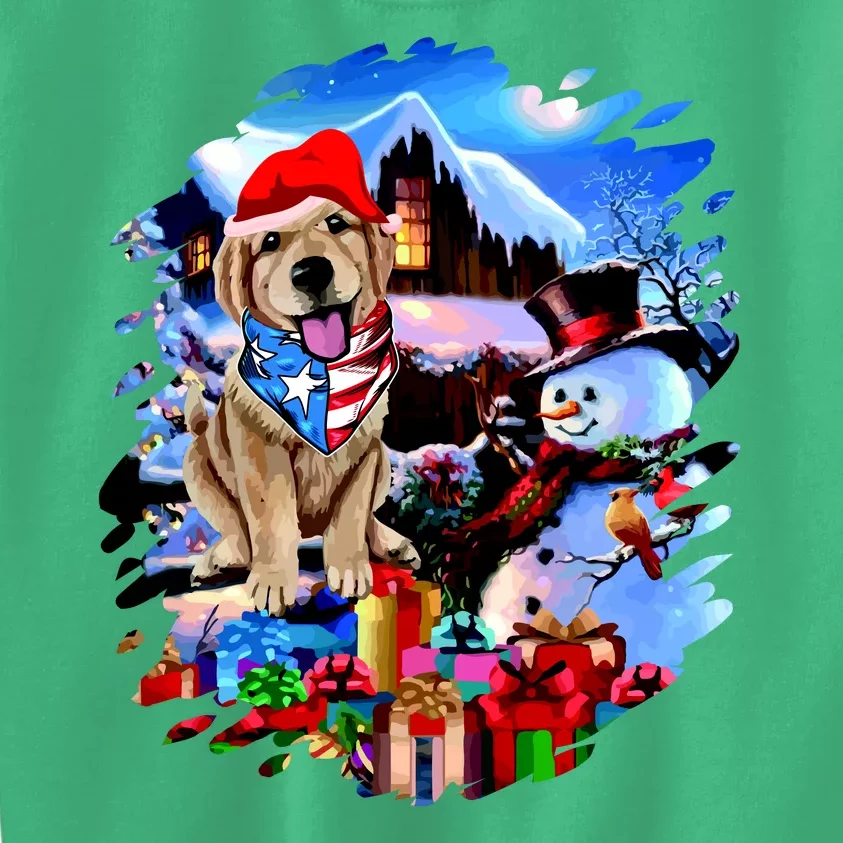 Dog's Best Christmas Kids Sweatshirt