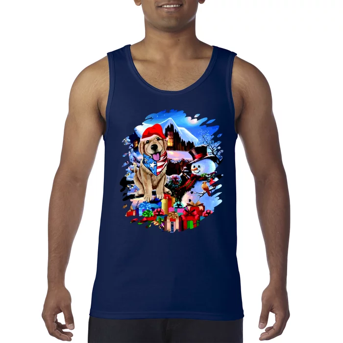 Dog's Best Christmas Tank Top