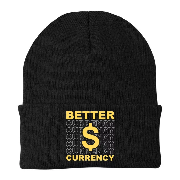 Dollar Better Currency Knit Cap Winter Beanie