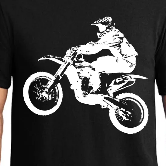 Dirt Bike Cool Gift Motocross Enduro Cool Gift Pajama Set