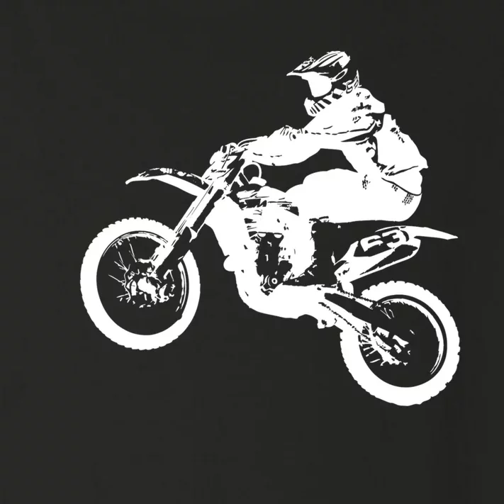 Dirt Bike Cool Gift Motocross Enduro Cool Gift Toddler Long Sleeve Shirt