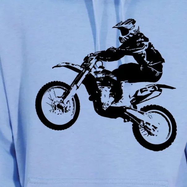 Dirt Bike Cool Gift Motocross Enduro Cool Gift Unisex Surf Hoodie