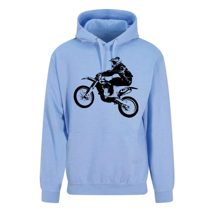 Dirt Bike Cool Gift Motocross Enduro Cool Gift Unisex Surf Hoodie