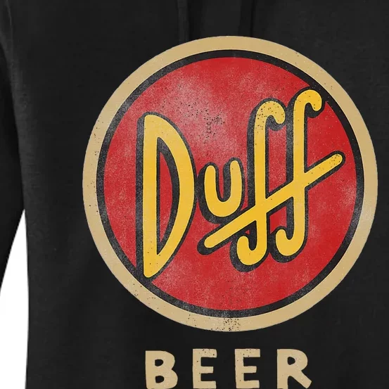 Duff Beer Circle Women's Pullover Hoodie