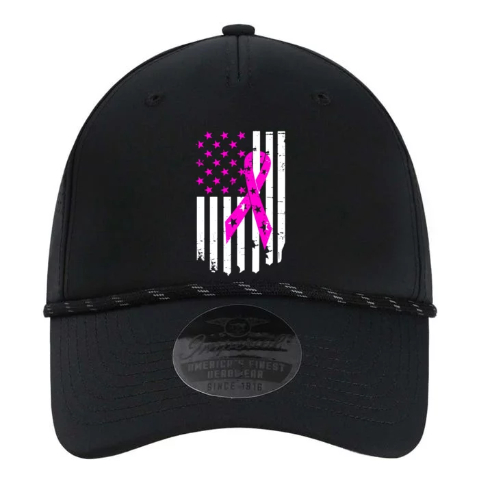 Distressed Breast Cancer Awareness Flag Performance The Dyno Cap