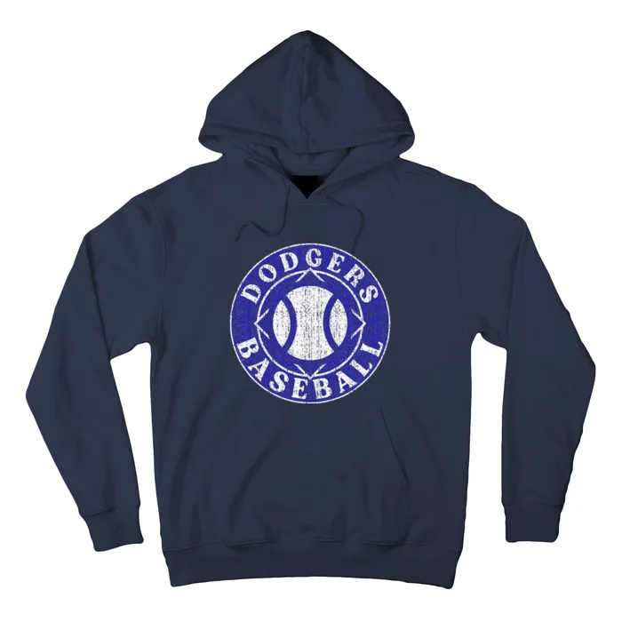 Dodger Baseball Crest Hoodie