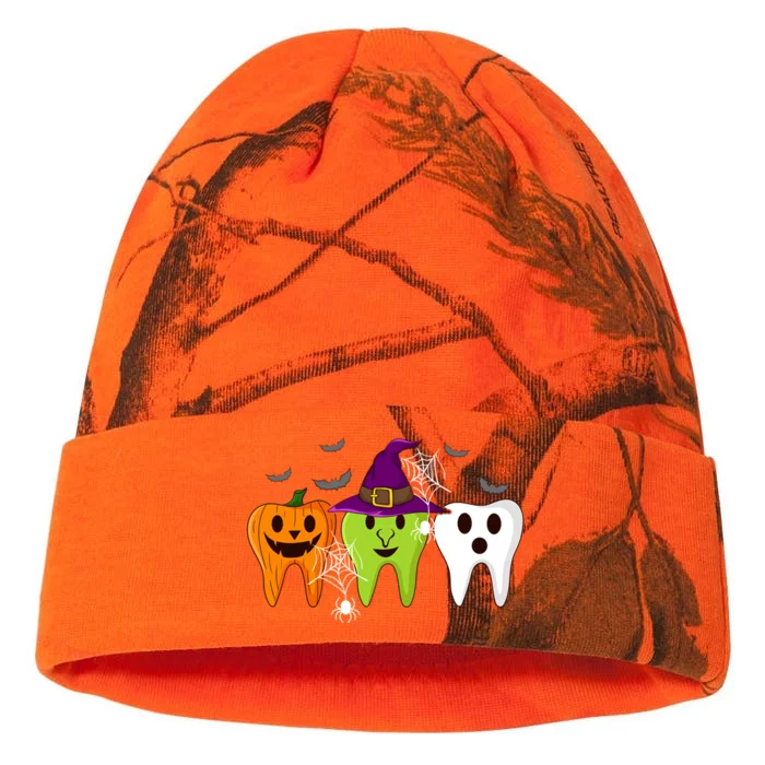 Dentist Boo Crew Halloween Dental Assistant Gift Kati - 12in Camo Beanie