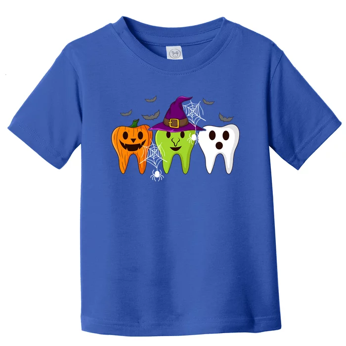 Dentist Boo Crew Halloween Dental Assistant Gift Toddler T-Shirt