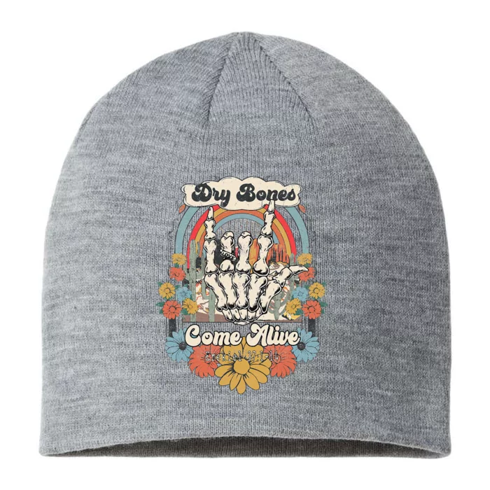 Dry Bones Come Alive Christian Christian Motivational Wear 8 1/2in Sustainable Knit Beanie