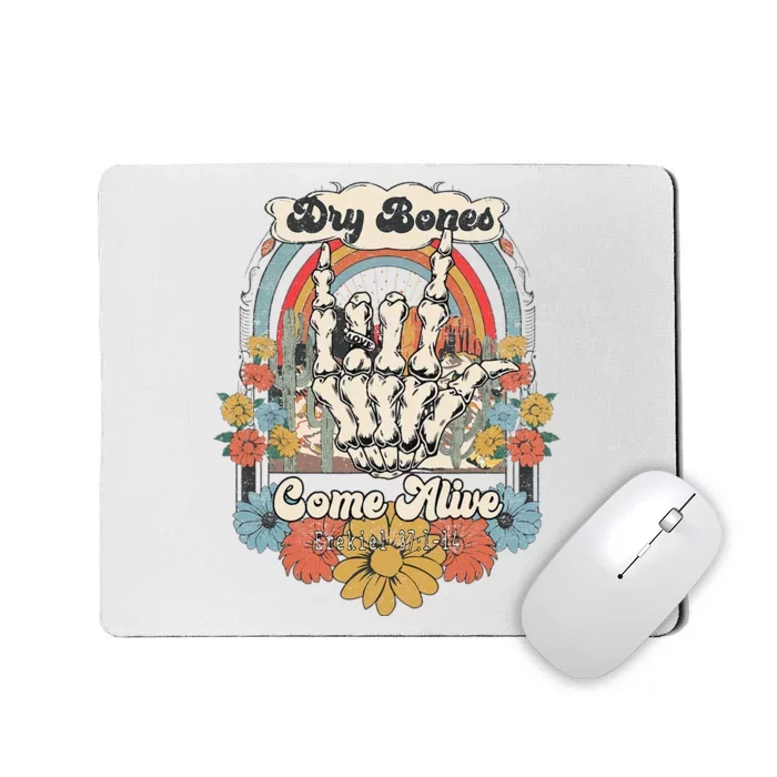 Dry Bones Come Alive Christian Christian Motivational Wear Mousepad