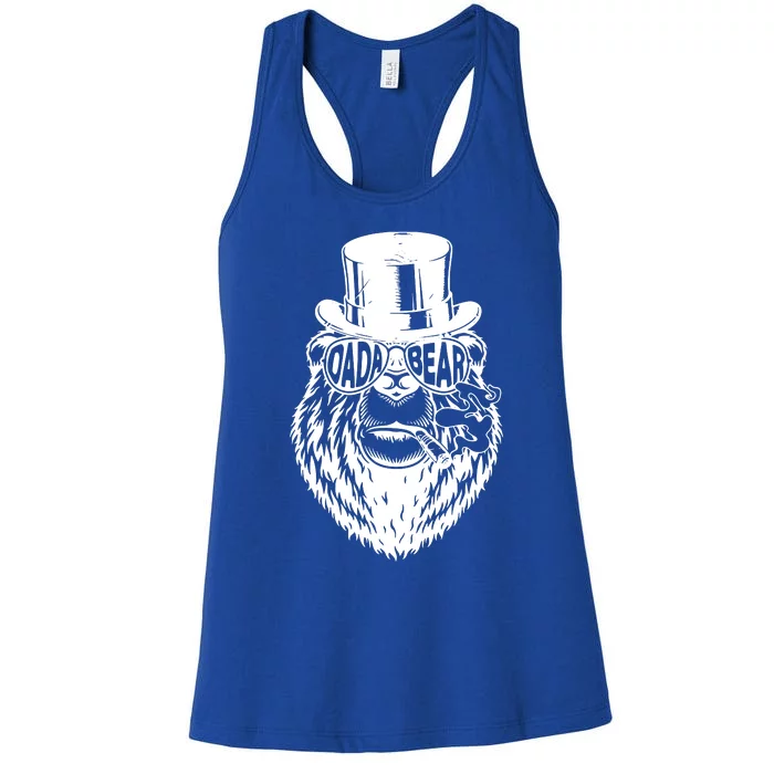 Dada Bear Cool Bear Women's Racerback Tank