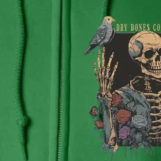 Dry Bones Come To Life Full Zip Hoodie